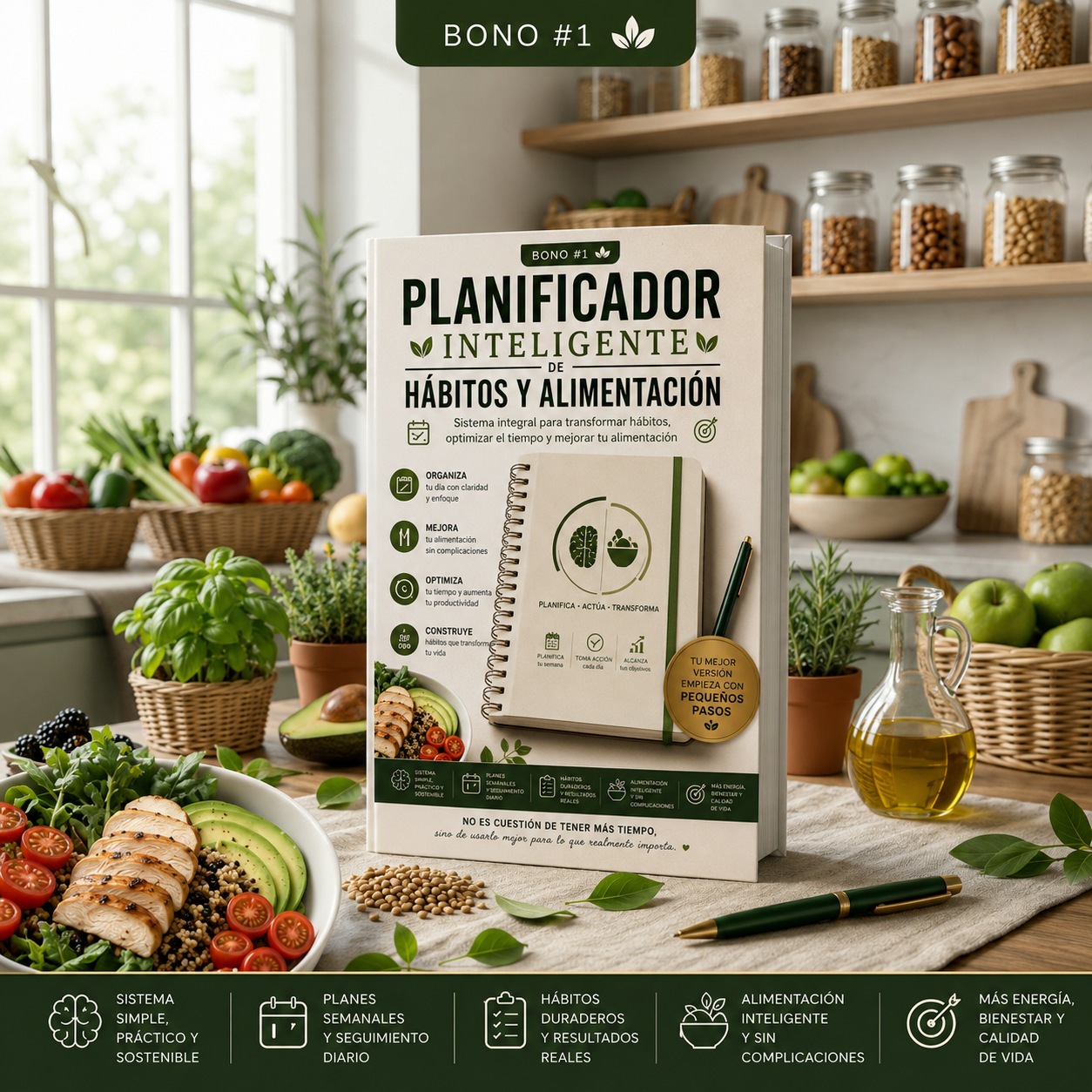 Ebook: "Alimentación inteligente + 2 bonos exclusivos de regalo"